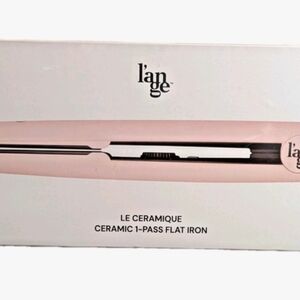 Lange Ceramic Hair Straightener - Soft Pink